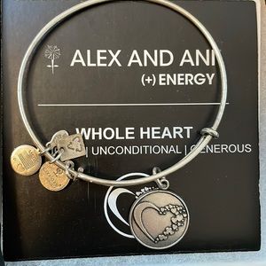 Alex and Ani whole heart bracelet